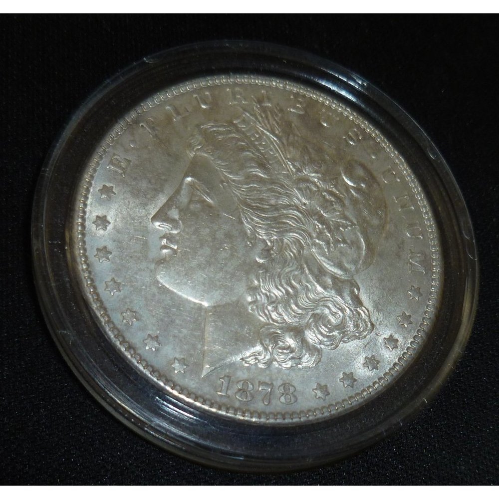 1878 s Morgan Silver Dollar High Grade - Picture 3 of 6